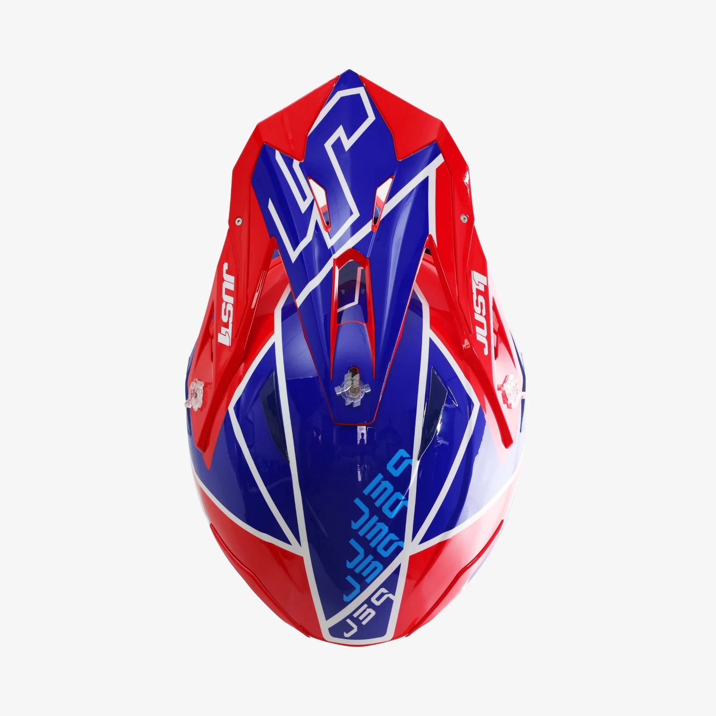 Capacete Just1 J39 THRUSTER Red/Blue/White Gloss