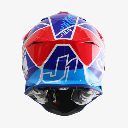 Capacete Just1 J39 THRUSTER Red/Blue/White Gloss