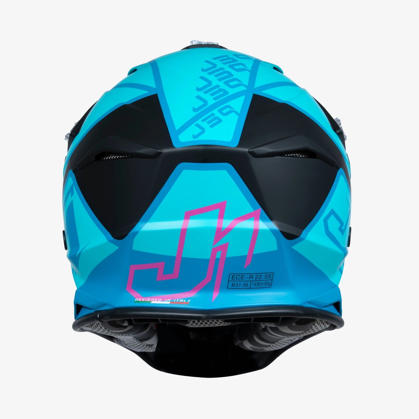 Capacete Just1 J39 THRUSTER Petrol Blue/Fuxia/Black