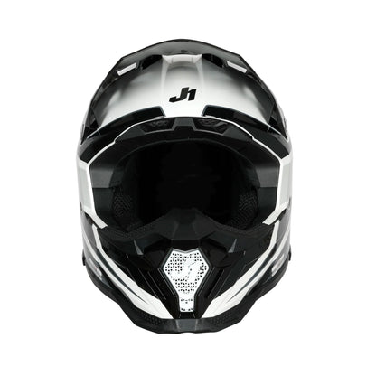 Capacete Just1 J40 Speed Black/White Gloss