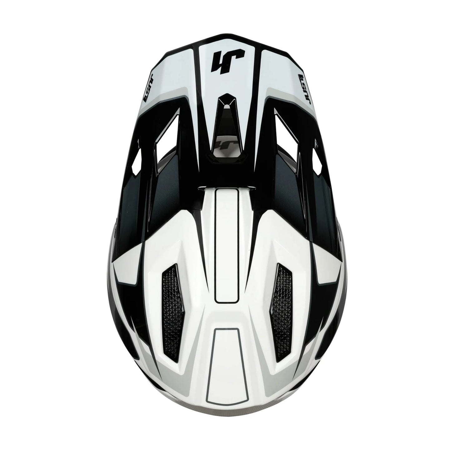 Capacete Just1 J40 Speed Black/White Gloss