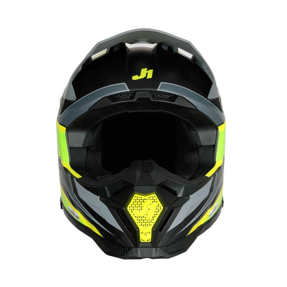 Capacete Just1 J40 Speed Fluo Yellow/Black