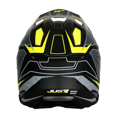 Capacete Just1 J40 Speed Fluo Yellow/Black