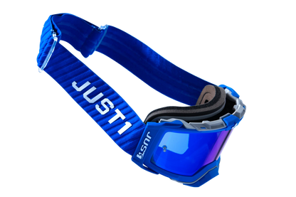 Just1 NERVE Korten Blue/White (Mirror Light Blue Lens)