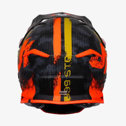 Capacete Just1 J39 Storm Orange/Sand/Black Matt