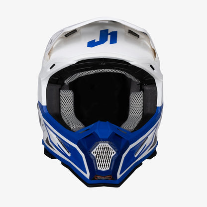 Capacete Just1 J22F Talent Blue/White Gloss