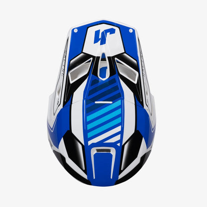 Capacete Just1 J22F Talent Blue/White Gloss