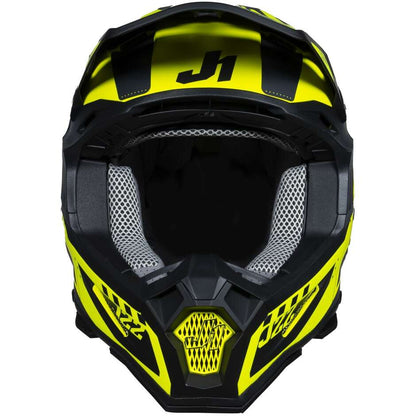 Capacete Just1 J22F Falcon Titanium Black/Fluo Yellow