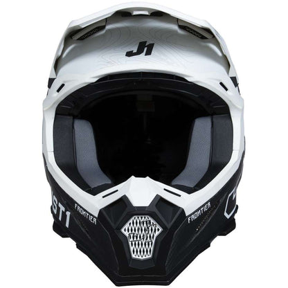 Capacete Just1 J22 Frontier Black/White Carbon