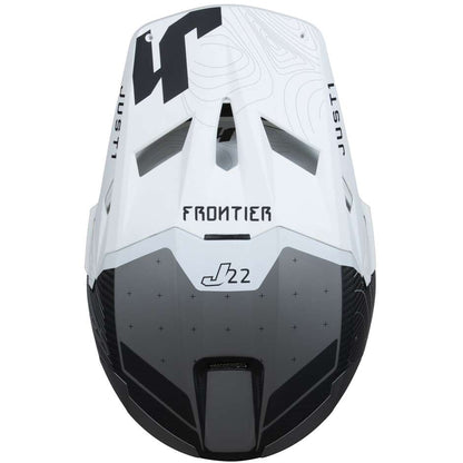 Capacete Just1 J22 Frontier Black/White Carbon