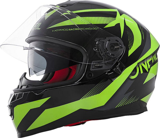 Capacete O'Neal CHALLENGER EXO V.22 BLACK/NEON YELLOW