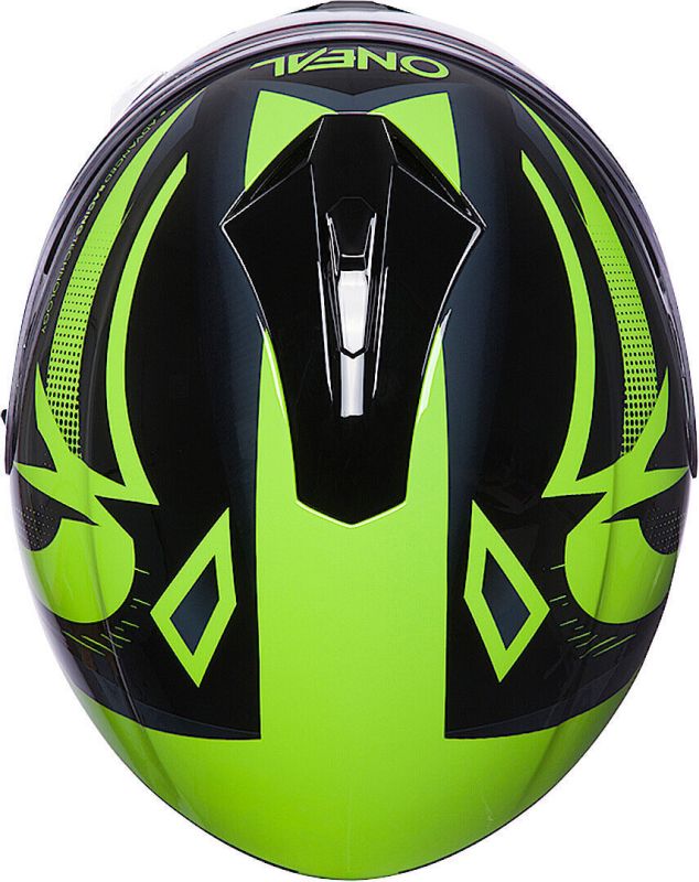 Capacete O'Neal CHALLENGER EXO V.22 BLACK/NEON YELLOW