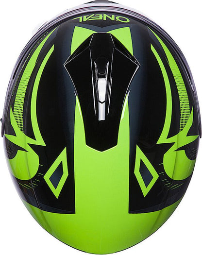 Capacete O'Neal CHALLENGER EXO V.22 BLACK/NEON YELLOW