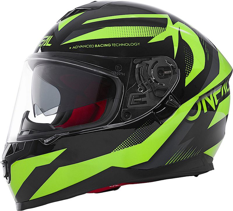 Capacete O'Neal CHALLENGER EXO V.22 BLACK/NEON YELLOW