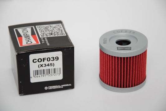 Filtro Óleo CHAMPION COF039 LTZ 400 / LTR 450